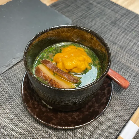 Steaming noodle bowl